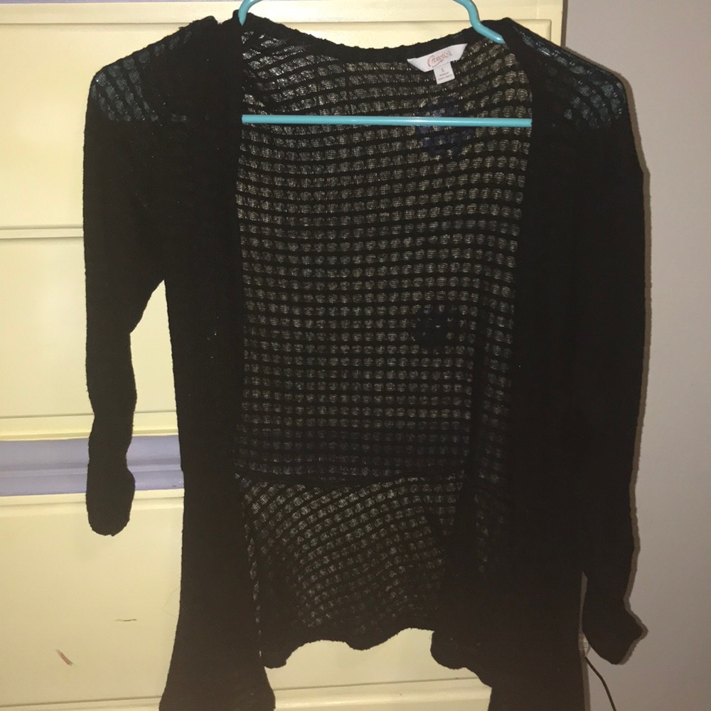 a cardigan